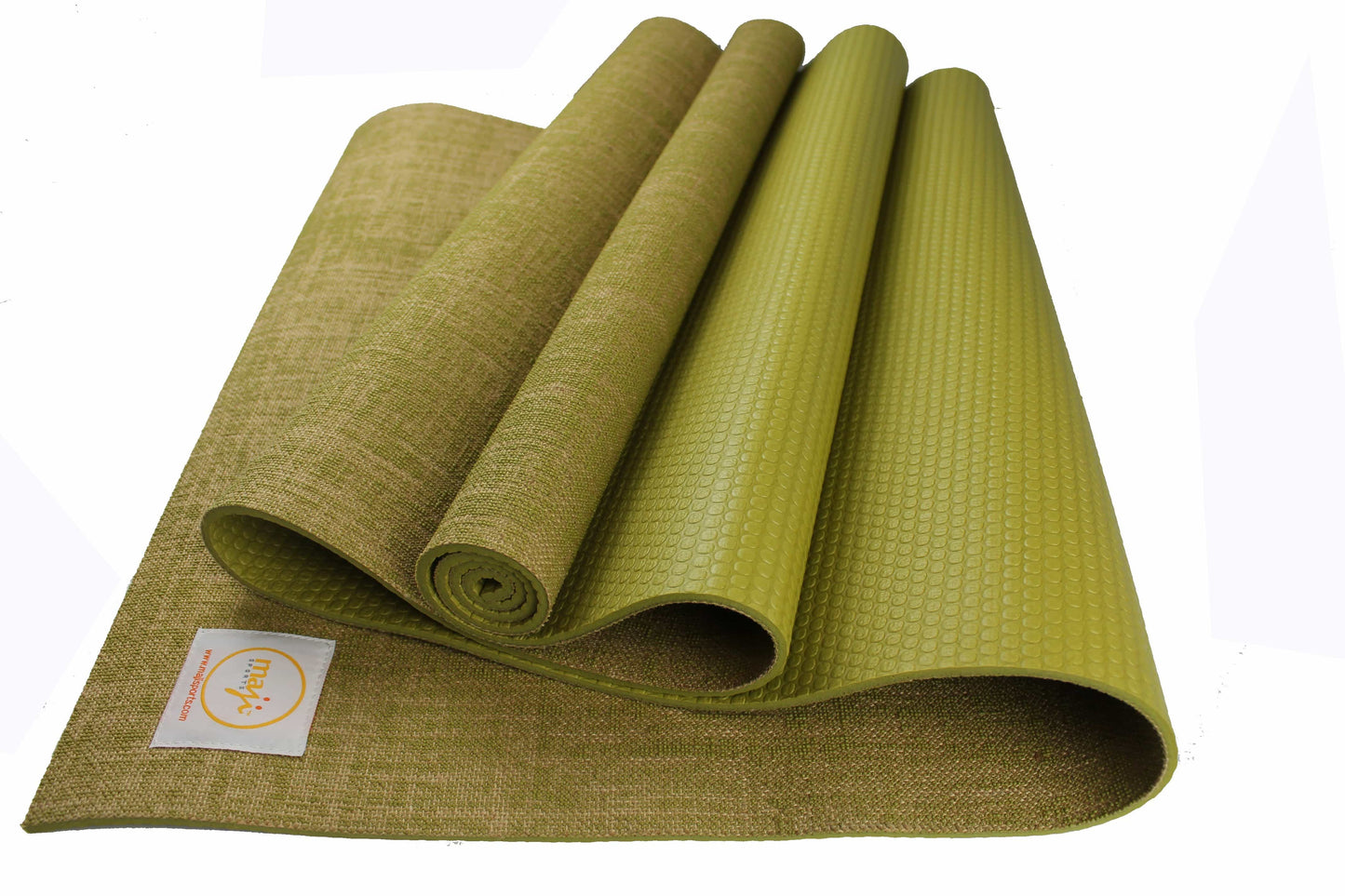 Jute Premium ECO Fitness, pilates, yoga mat + Trigger Ball + Massage Stick-14