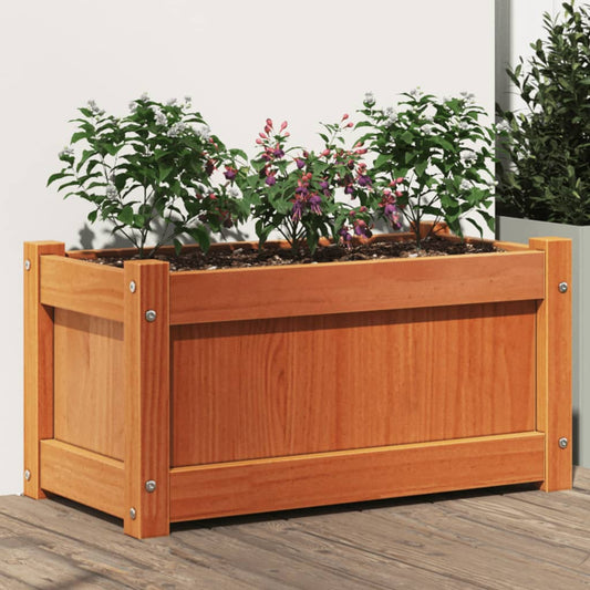 vidaXL Garden Planters Outdoor Flower Box for Patio Terrace Solid Wood Pine-0