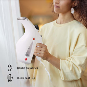 Travel Laundry Essentials Set: Garment Steamer, Mini Iron, Eco-Friendly Laundry Sheets, and Wool Dryer Balls-1