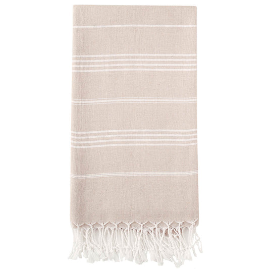 Pure Series Sustainable Turkish Towel Beige-0