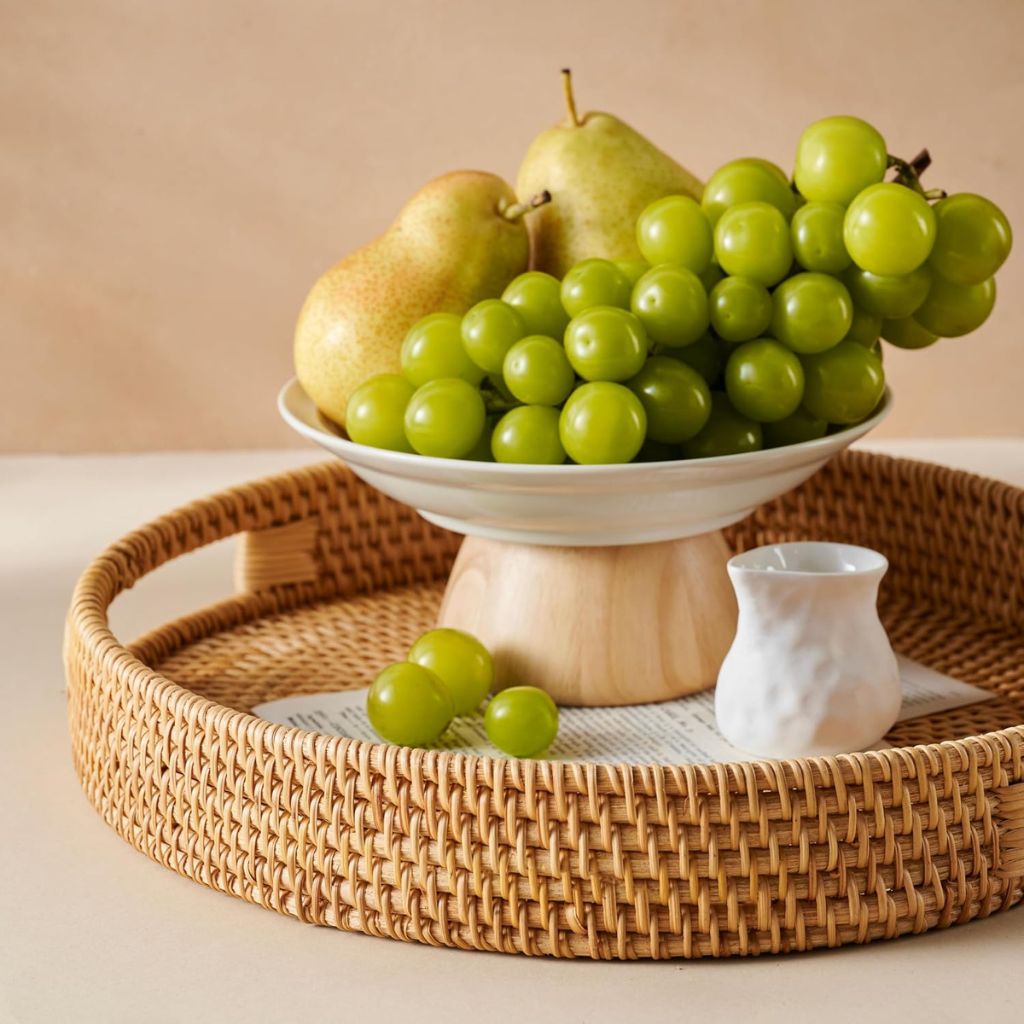 Rattan Trays • Natural Colour (Multiple Sizes)-3